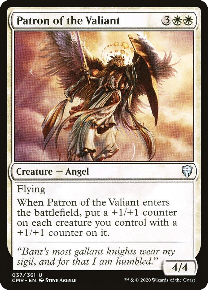 0037 Patron of the Valiant U Commander Legends