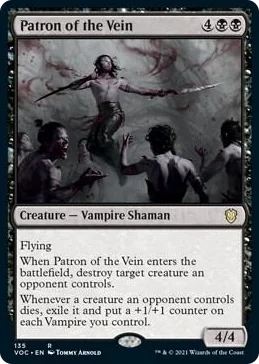 0135 Patron of the Vein R Commander: Innistrad: Crimson Vow