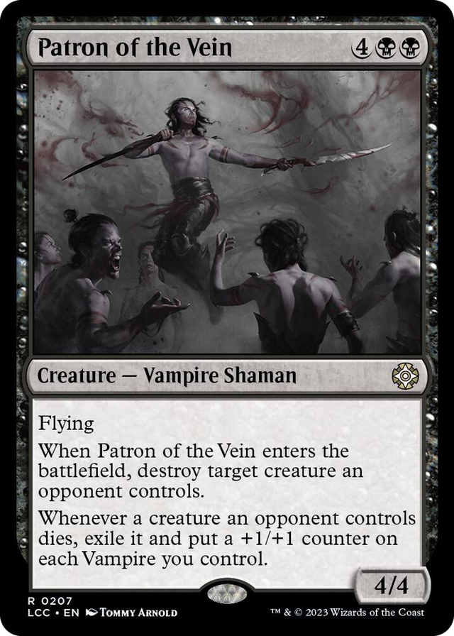0207 Patron of the Vein R Commander: The Lost Caverns of Ixalan