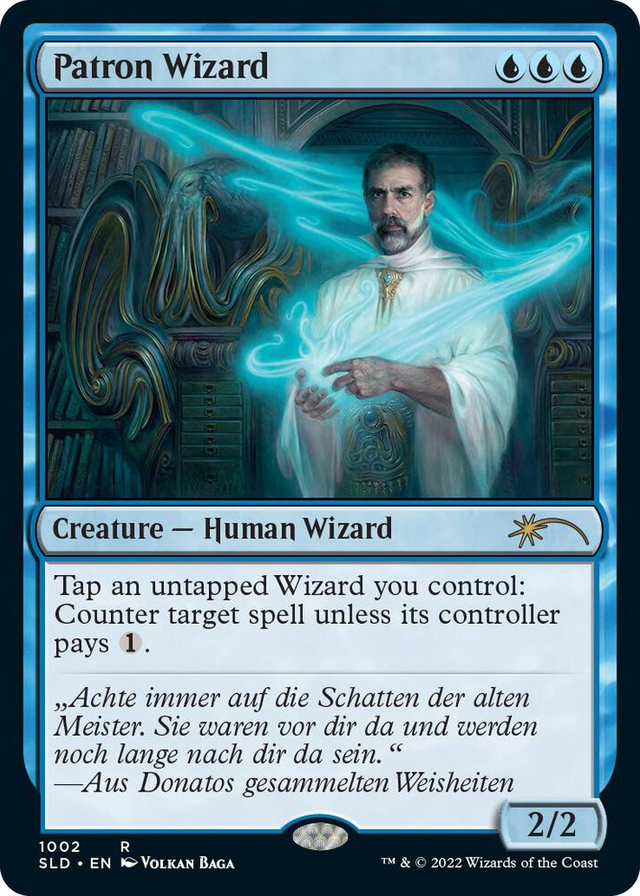 1002 Patron Wizard R Secret Lair Drop Series