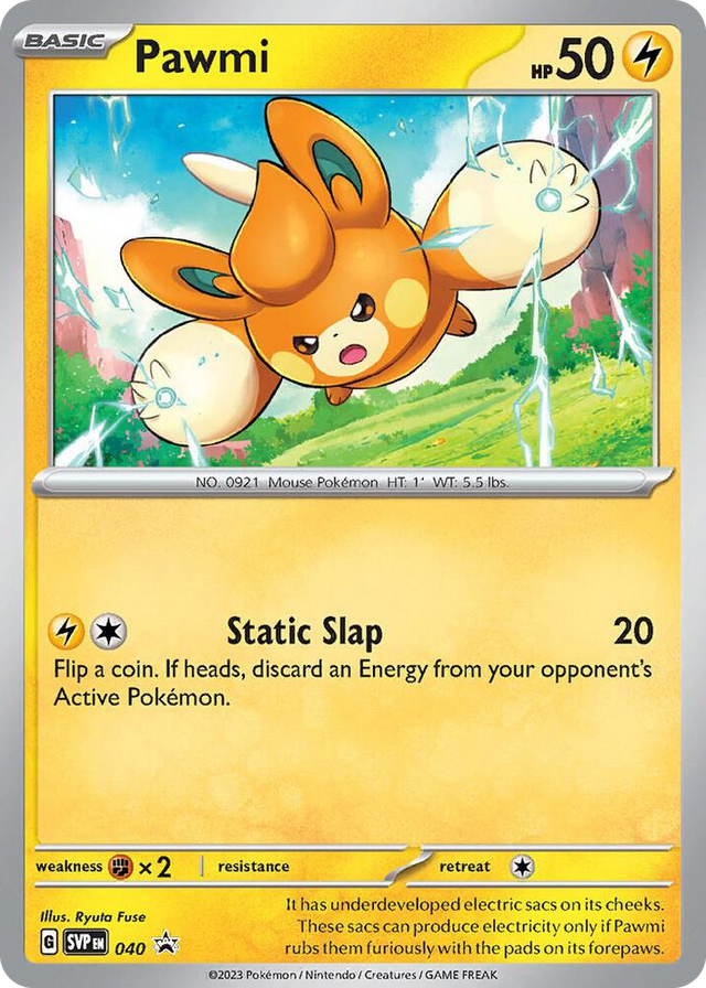 0040 Pawmi - 040 Promo Scarlet & Violet Promo Cards