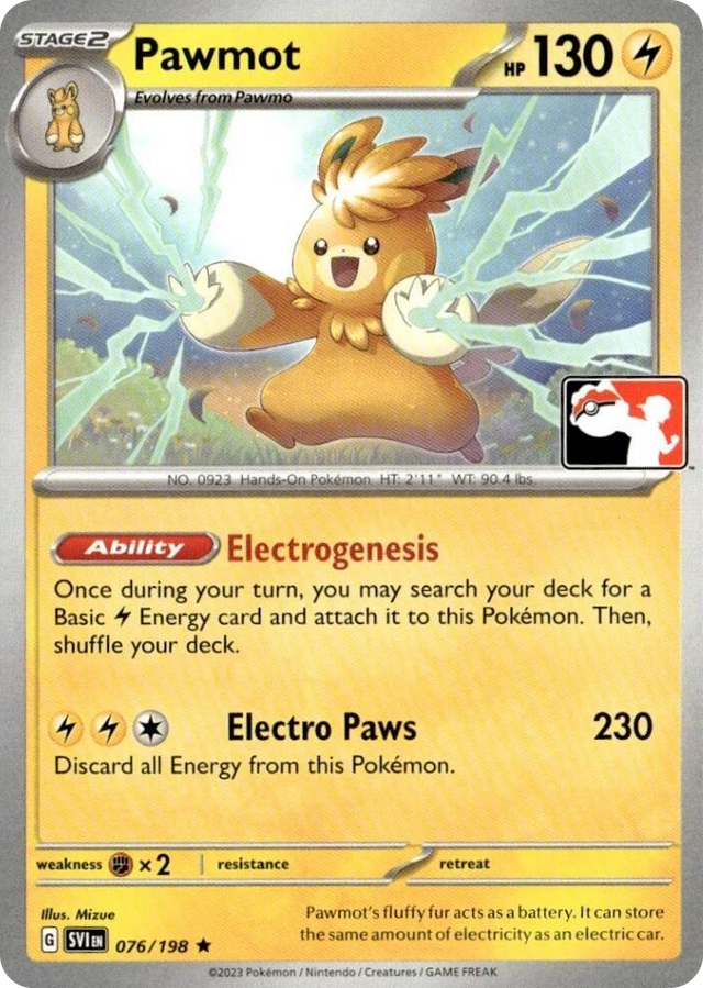 0076 Pawmot Rare Prize Pack Series Cards