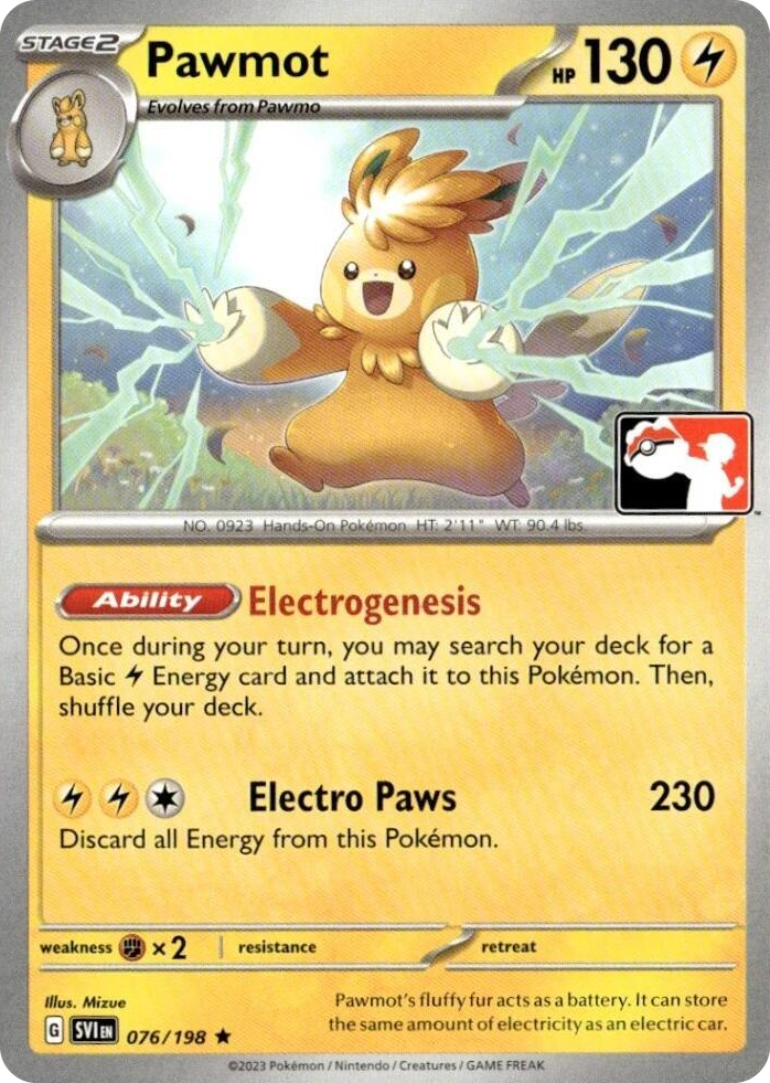 0076 Pawmot Rare Prize Pack Series Cards