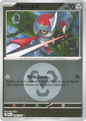 0146 Pawniard (Energy Symbol Pattern) Common Ascended Heroes