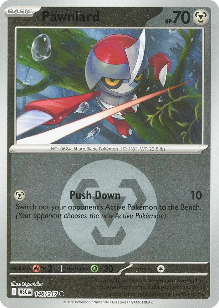 0146 Pawniard (Energy Symbol Pattern) Common Ascended Heroes