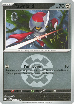 0146 Pawniard (Quick Ball) Common Ascended Heroes