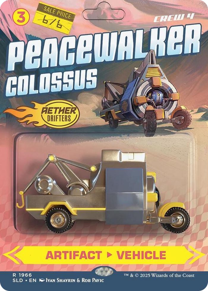 Peacewalker Colossus #1966 R - Secret Lair Drop Series Pokemon card