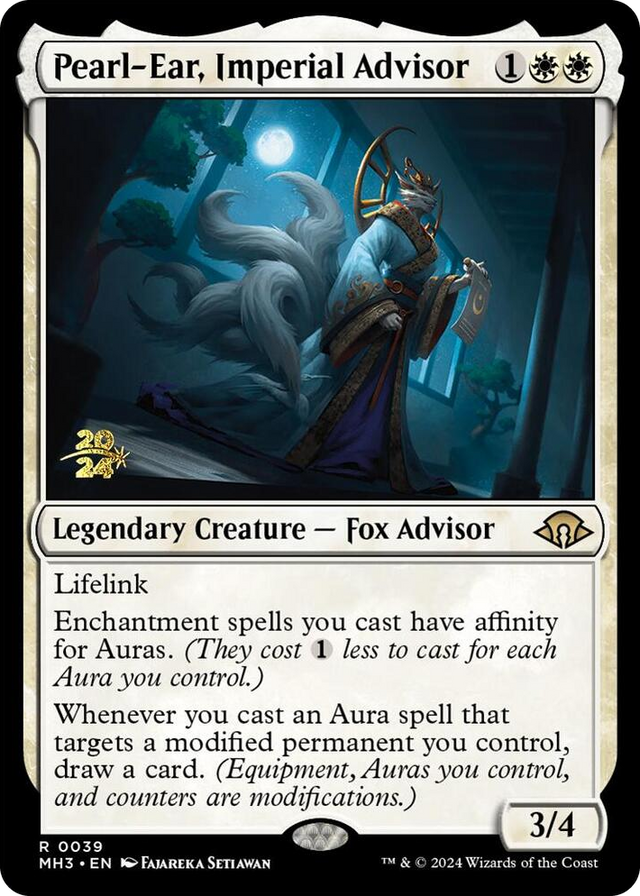 0039 Pearl-Ear, Imperial Advisor R Prerelease Cards