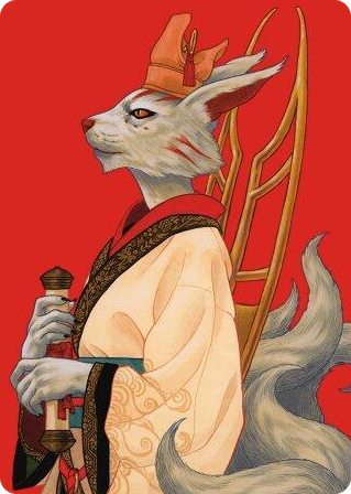 0045 Pearl-Ear, Imperial Advisor Art Card S Art Series: Modern Horizons 3