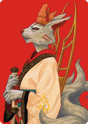 0045 Pearl-Ear, Imperial Advisor Art Card (Gold-Stamped Signature) S Art Series: Modern Horizons 3