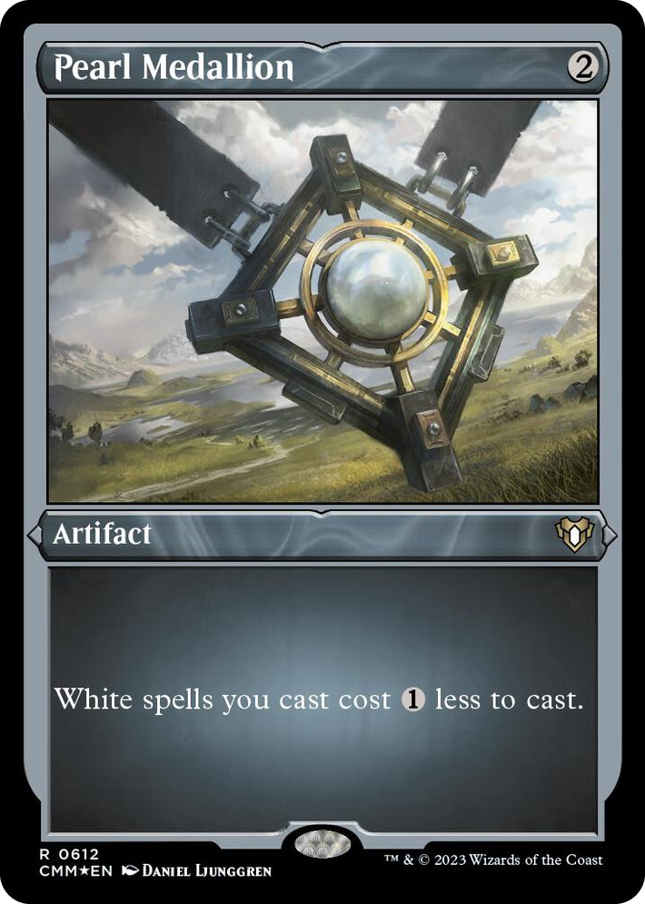 0612 Pearl Medallion (Foil Etched) R Commander Masters