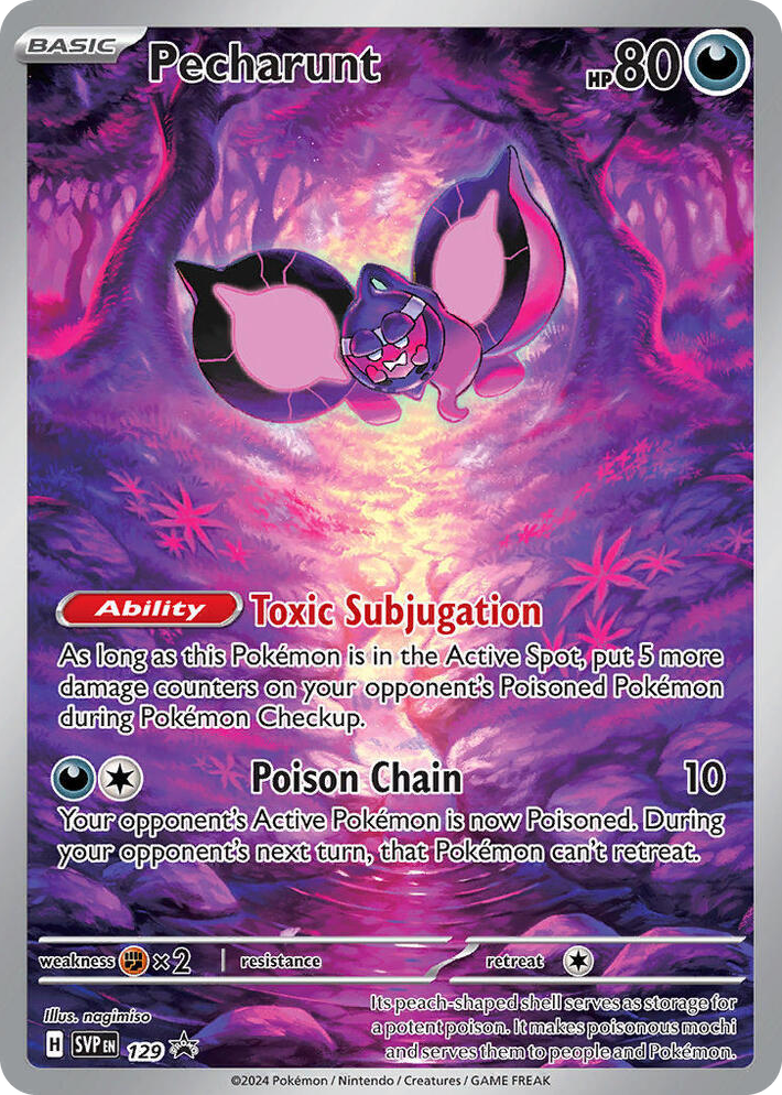 0129 Pecharunt - 129 Promo Scarlet & Violet Promo Cards