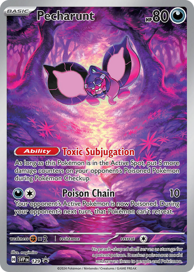0129 Pecharunt - 129 Promo Scarlet & Violet Promo Cards