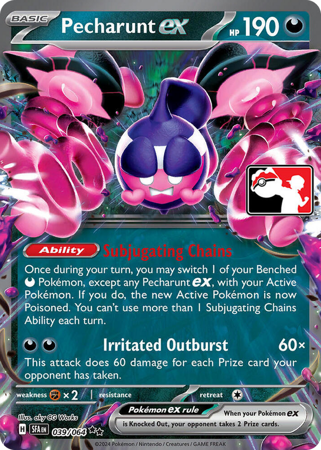0039 Pecharunt ex Double Rare Prize Pack Series Cards