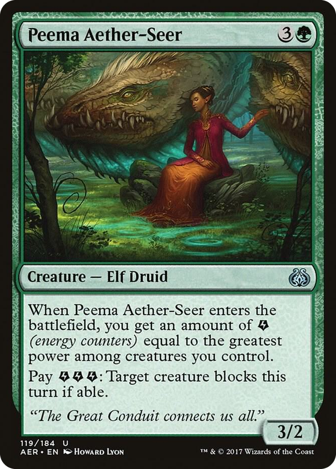 Peema Aether-Seer #119 U - Aether Revolt Pokemon card