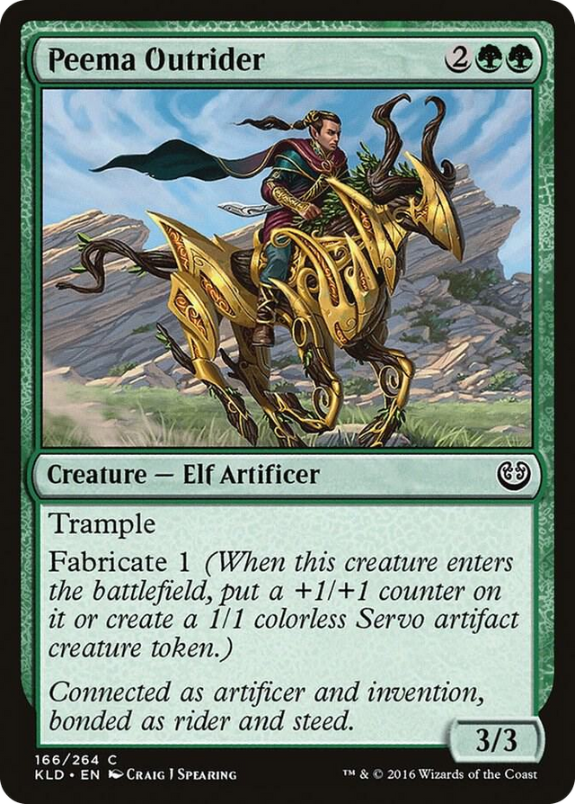 0166 Peema Outrider C Kaladesh