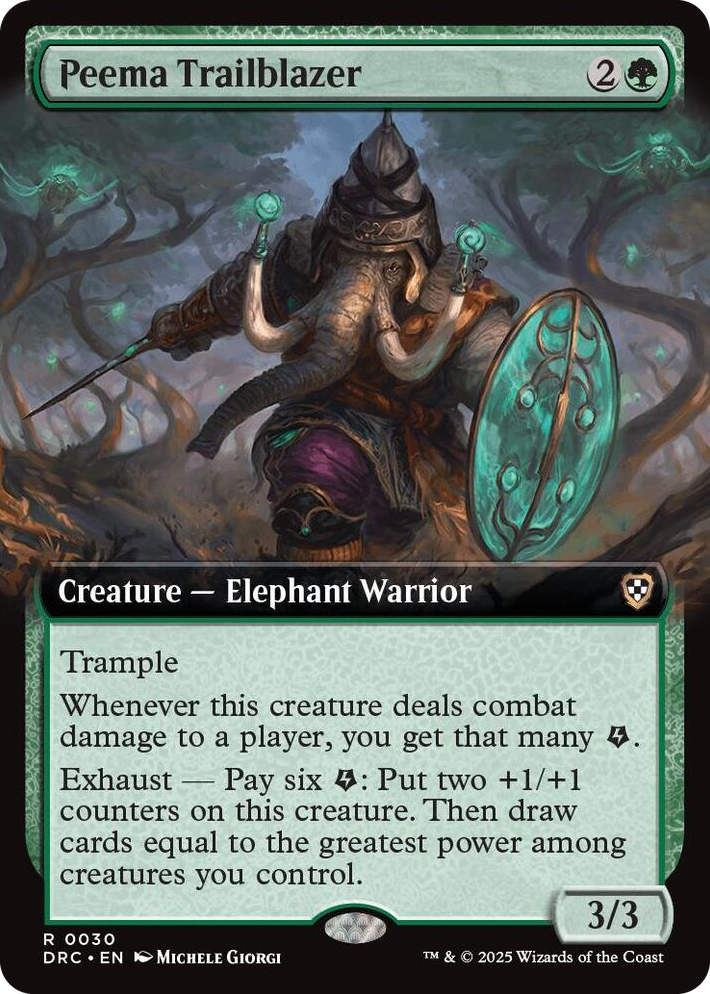 0030 Peema Trailblazer (Extended Art) R Commander: Aetherdrift