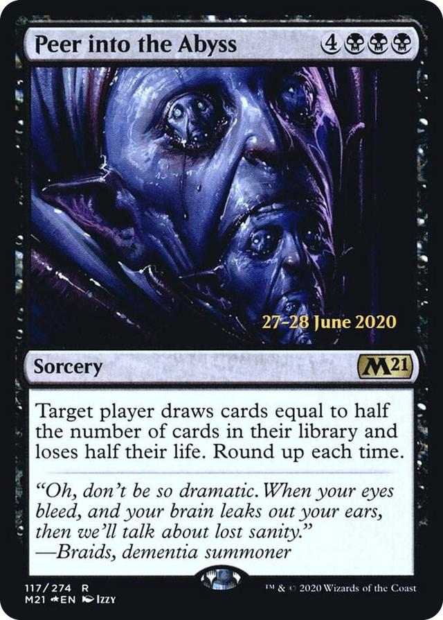 0117 Peer into the Abyss R Prerelease Cards