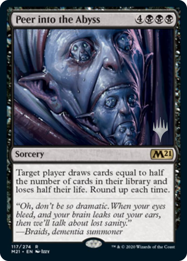 0117 Peer into the Abyss R Promo Pack: Core Set 2021
