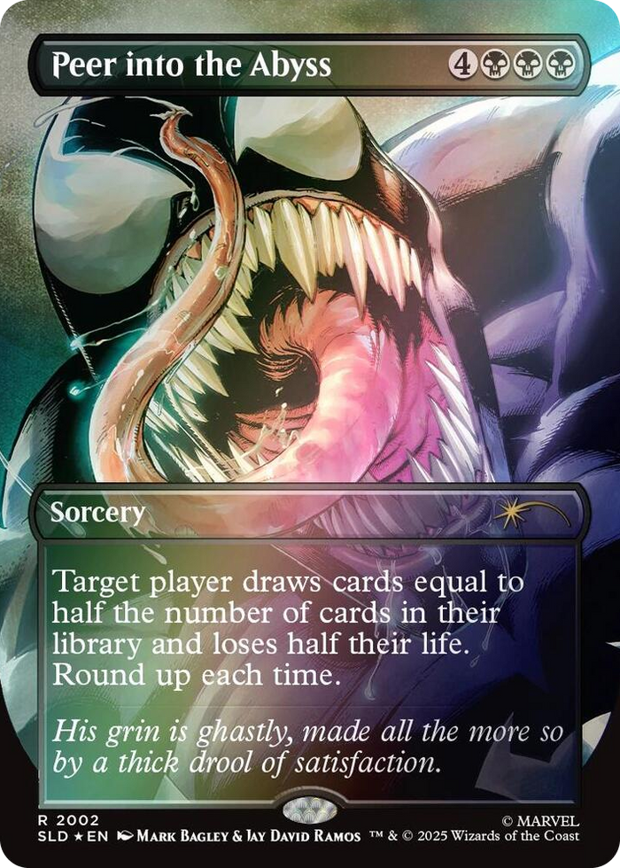 Peer into the Abyss (2002) (Rainbow Foil) #2002 R - Secret Lair Drop Series Pokemon card