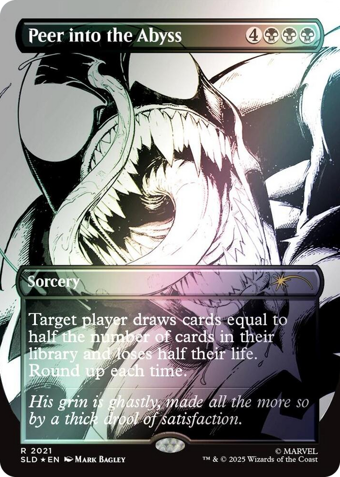 Peer into the Abyss (2021) (Rainbow Foil) #2021 R - Secret Lair Drop Series Pokemon card