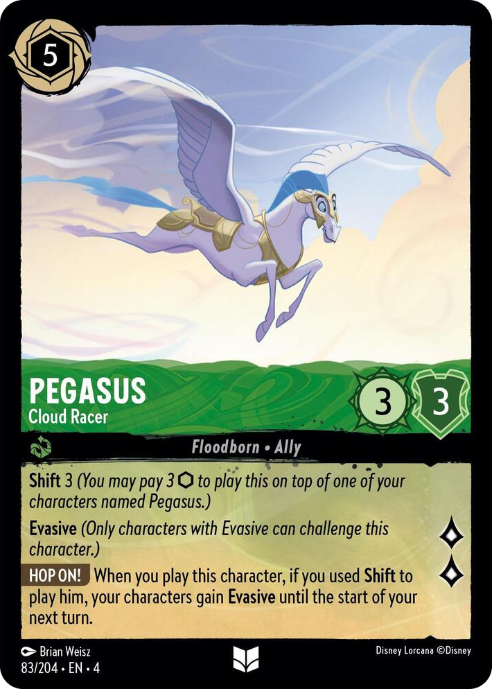 0083 Pegasus - Cloud Racer Uncommon Ursula's Return