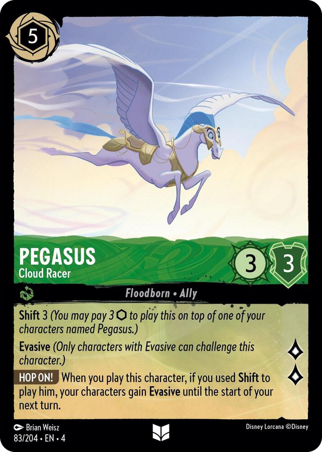 0083 Pegasus - Cloud Racer Uncommon Ursula's Return