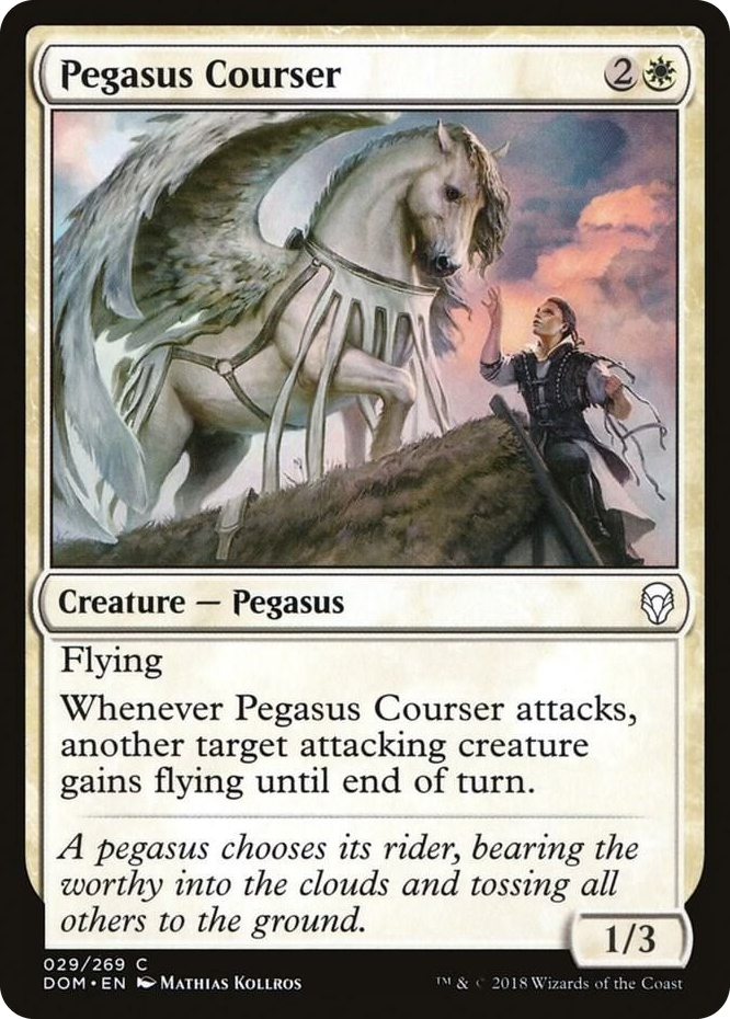 0029 Pegasus Courser C Dominaria