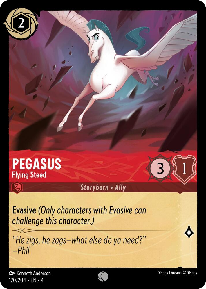 0120 Pegasus - Flying Steed Common Ursula's Return