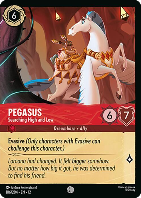 0106 Pegasus - Searching High and Low (Foil) Common Wilds Unknown