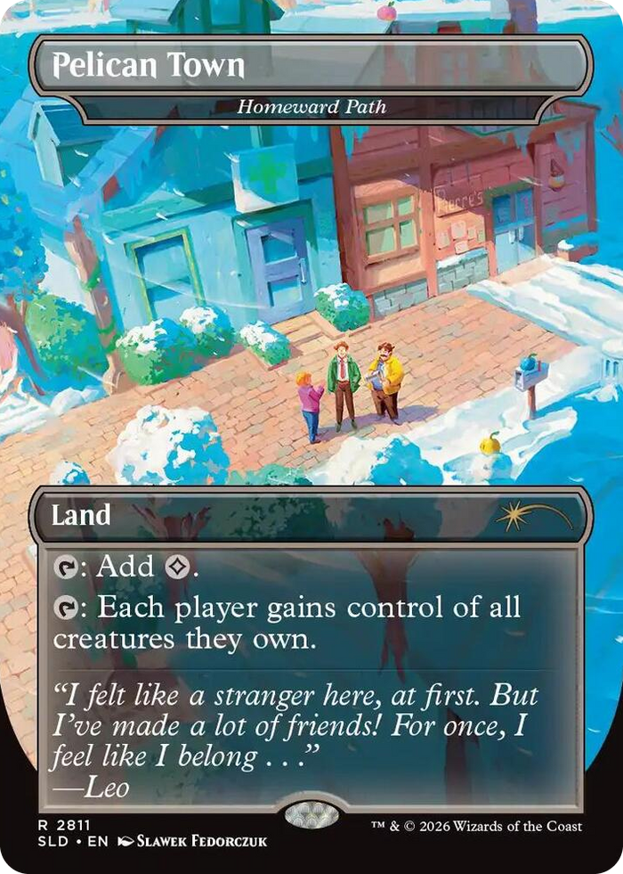 Pelican Town - Homeward Path #2811 R - Secret Lair Drop Series Pokemon card