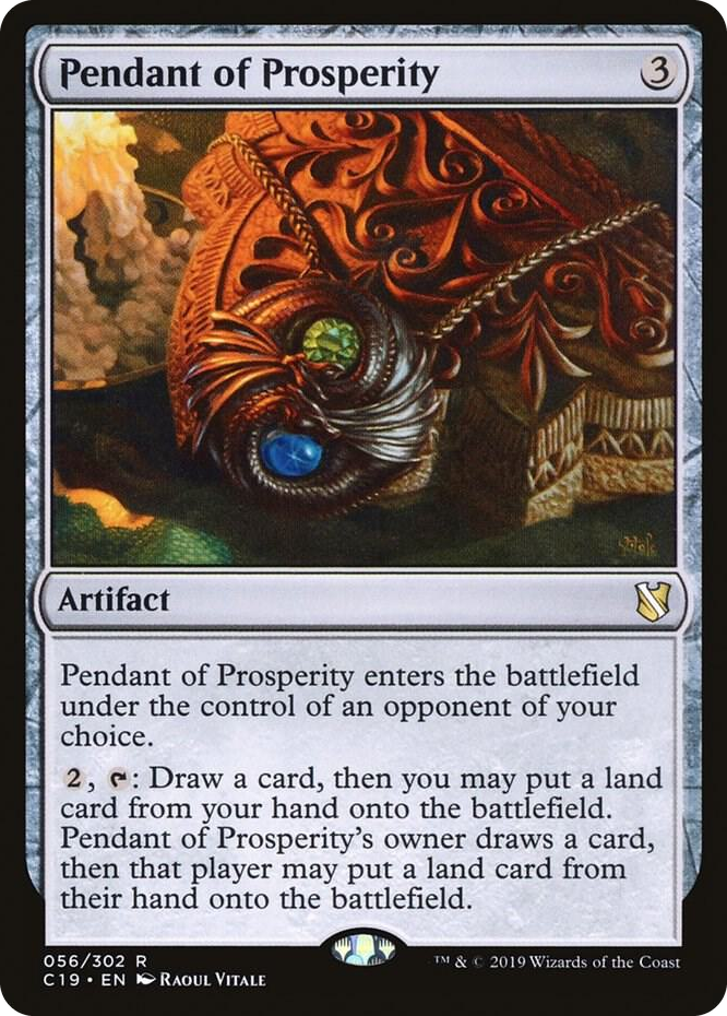 0056 Pendant of Prosperity R Commander 2019