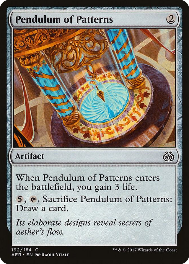 0192 Pendulum of Patterns C Aether Revolt