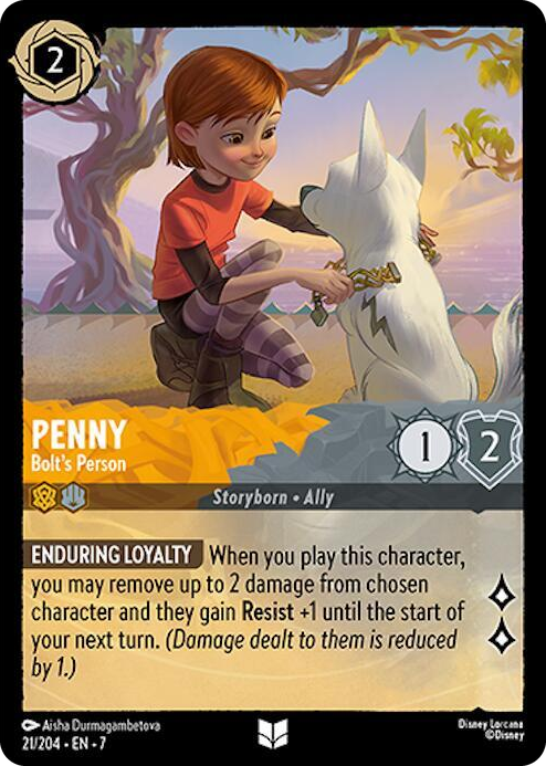 0021 Penny - Bolt's Person Uncommon Archazia's Island