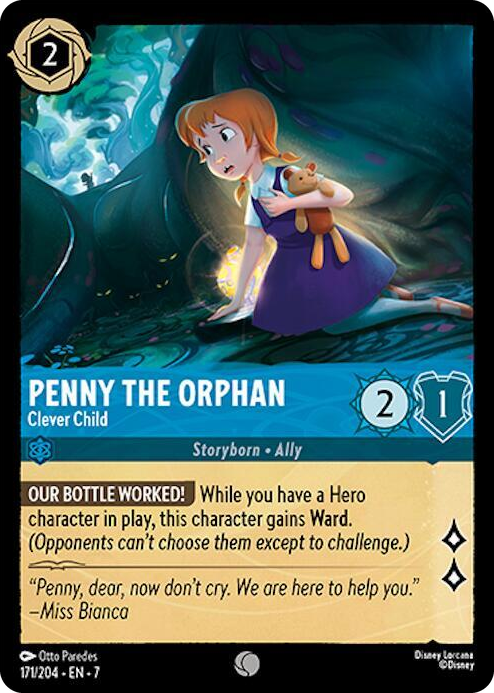 0171 Penny the Orphan - Clever Child Common Archazia's Island