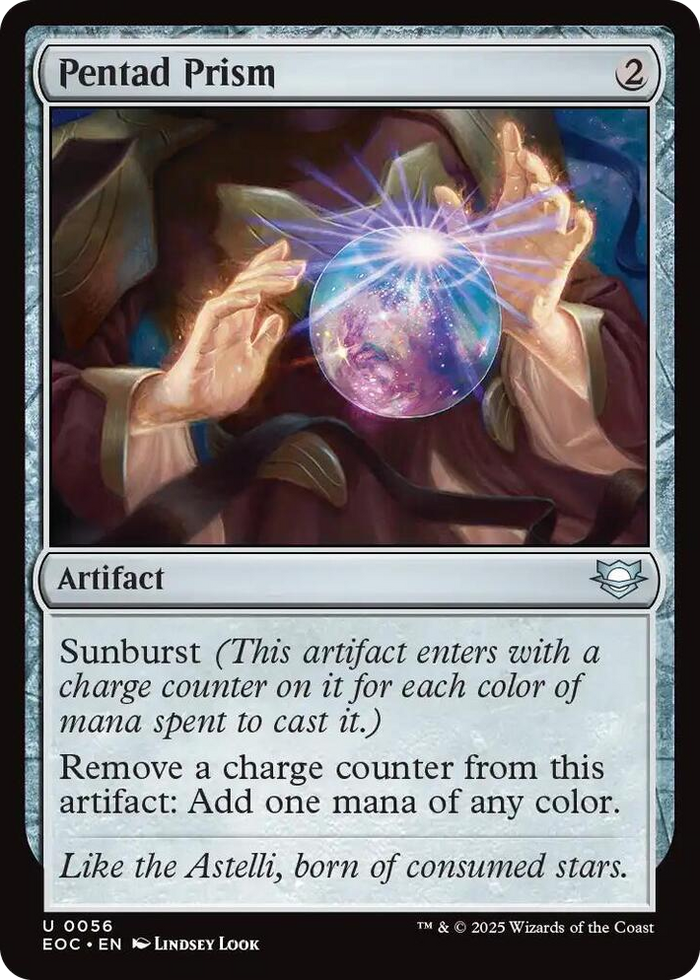 Pentad Prism #56 U - Commander: Edge of Eternities Pokemon card