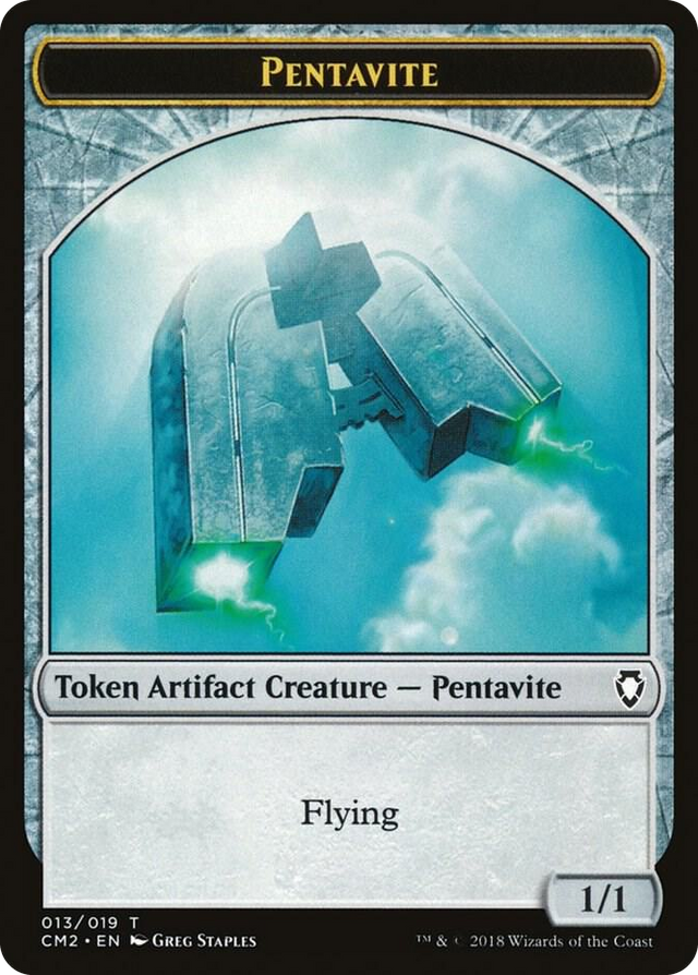 0013 Pentavite Token T Commander Anthology Volume II