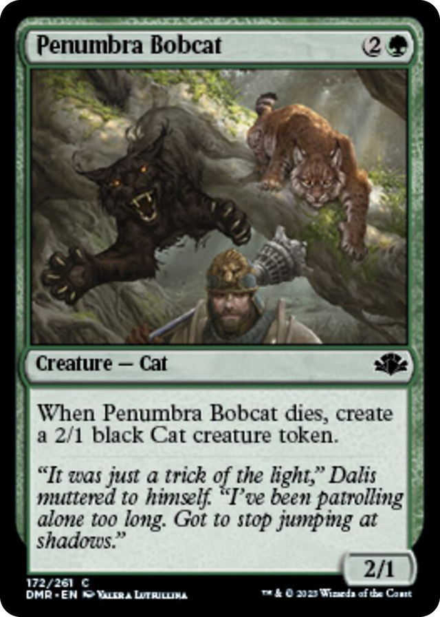 0172 Penumbra Bobcat C Dominaria Remastered