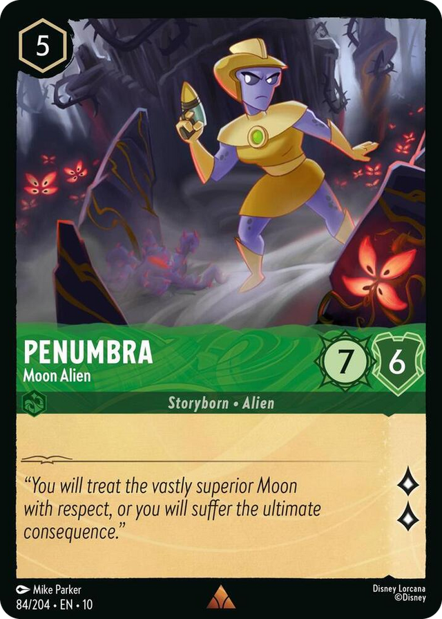 0084 Penumbra - Moon Alien Rare Whispers in the Well