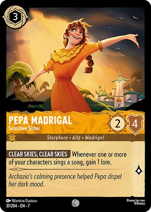 0037 Pepa Madrigal - Sensitive Sister Common Archazia's Island