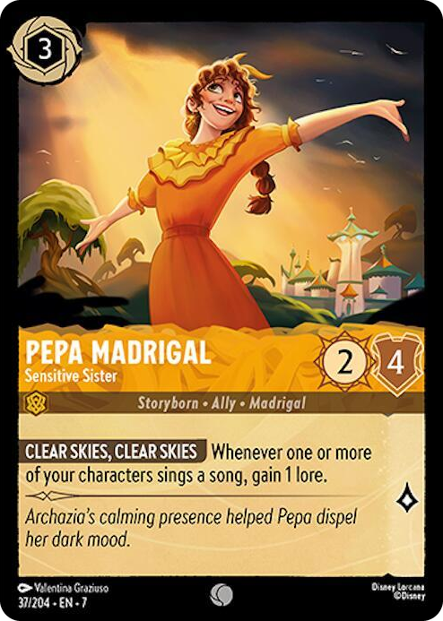 0037 Pepa Madrigal - Sensitive Sister Common Archazia's Island