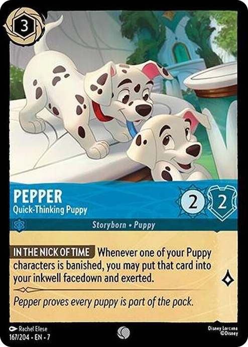 0167 Pepper - Quick-Thinking Puppy Common Archazia's Island