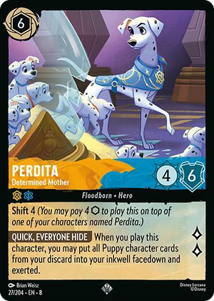 0027 Perdita - Determined Mother Super Rare Reign of Jafar
