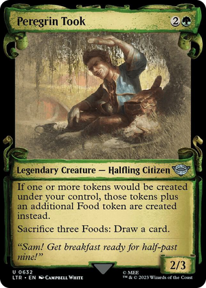 0632 Peregrin Took (Showcase Scrolls) U Universes Beyond: The Lord of the Rings: Tales of Middle-earth