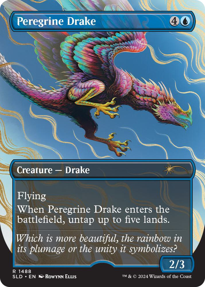 1488 Peregrine Drake R Secret Lair Drop Series