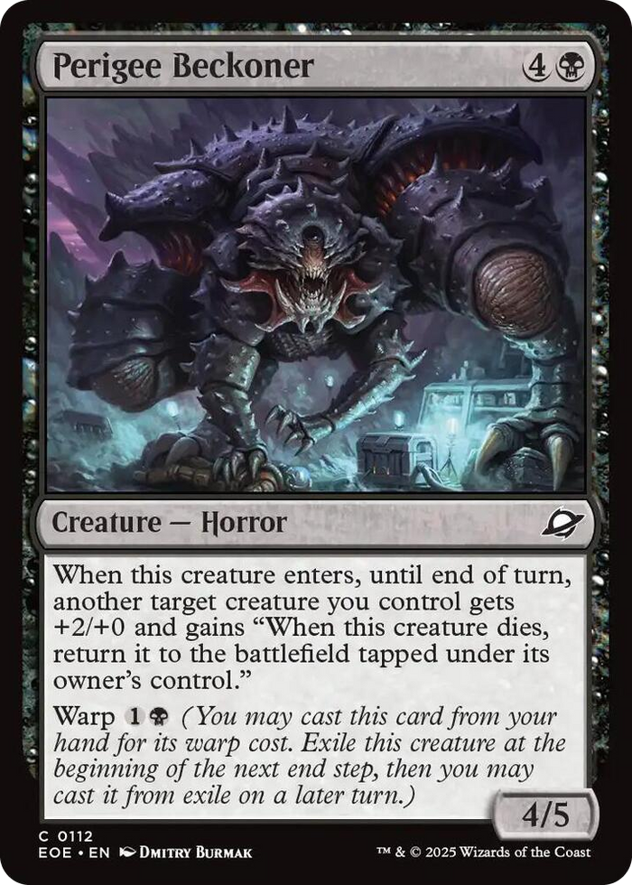 Perigee Beckoner #112 C - Edge of Eternities Pokemon card