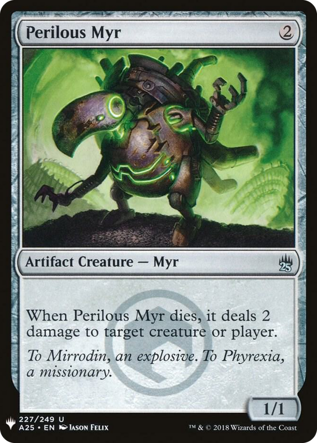 0227 Perilous Myr U The List Reprints