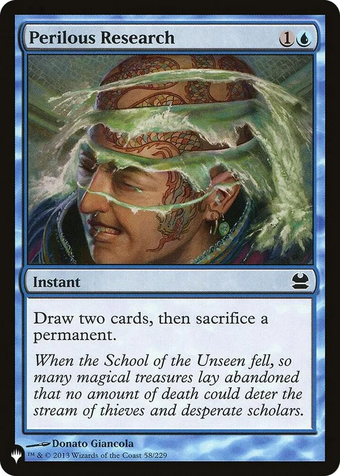0058 Perilous Research C The List Reprints