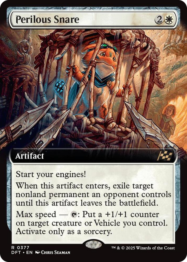0377 Perilous Snare (Extended Art) R Aetherdrift