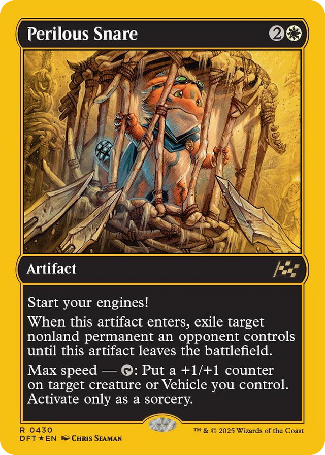 0430 Perilous Snare (First-Place Foil) R Aetherdrift